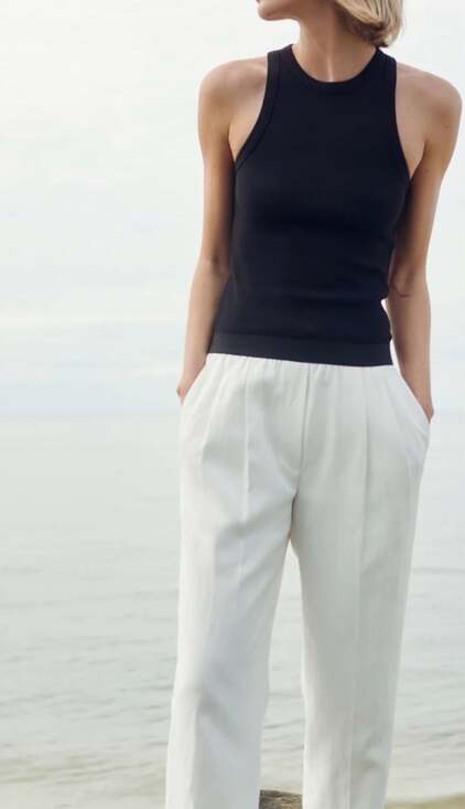 SoldOut.NYC Not So Basic Tank –  Black Size Small - Picture 2 of 7